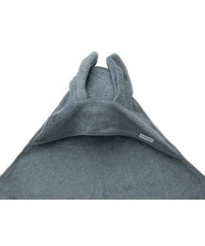 Ręcznik bambusowy z kapturkiem Niebieski 100x100cm BAMBOOM