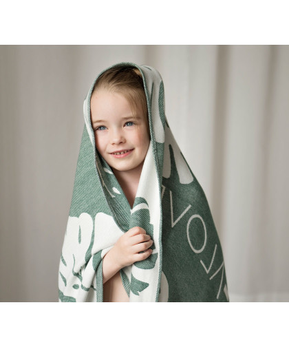 Innowacyjny ręcznik bambusowy — monstera Lullalove