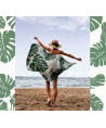 Innowacyjny ręcznik bambusowy — monstera Lullalove