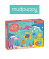 Puzzle z okienkami Przyjęcie w oceanie 12el 2+ Mudpuppy