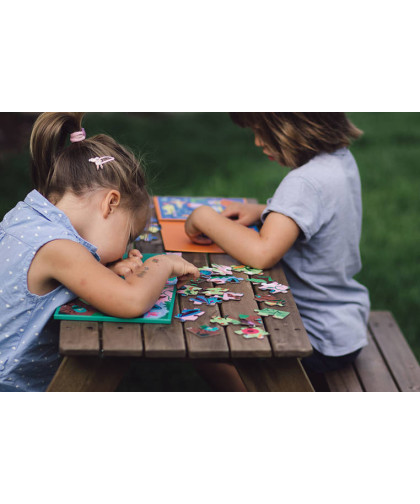 Puzzle magnetyczne 2w1 Środki transportu 4+ Mudpuppy