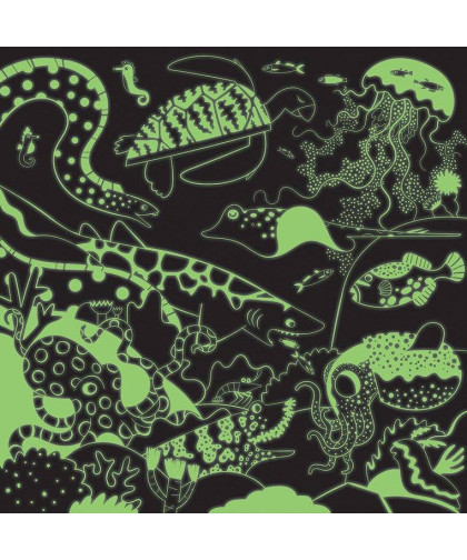Puzzle rodzinne świecące w ciemności Ocean 8+ Mudpuppy