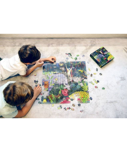 Puzzle rodzinne świecące w ciemności Ocean 8+ Mudpuppy