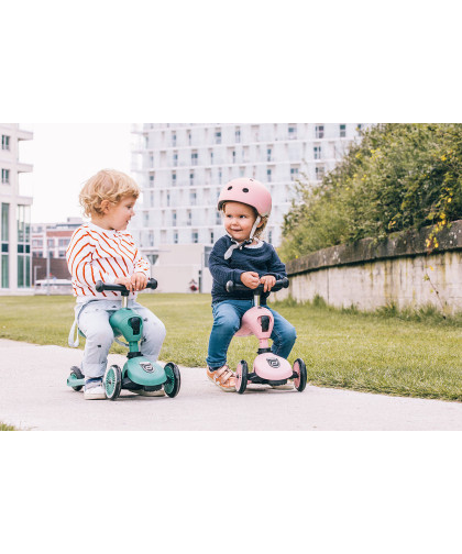 Scootandride Highwaykick 1 2w1 Jeździk i Hulajnoga Rose
