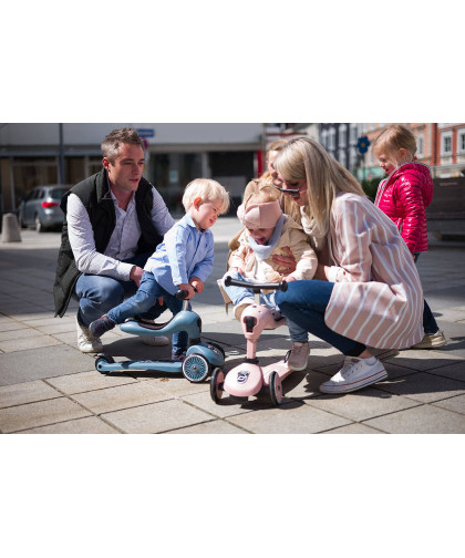 Scootandride Highwaykick 1 2w1 Jeździk i Hulajnoga Rose