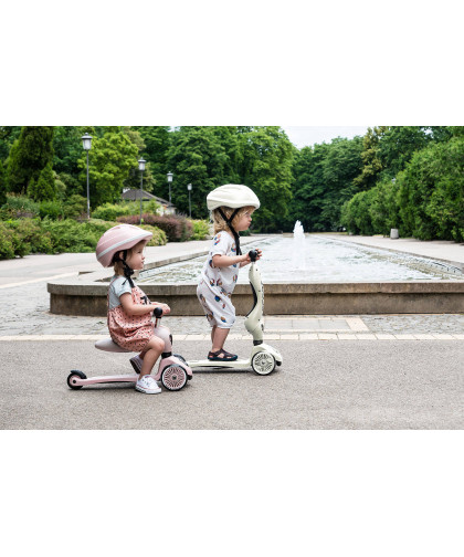 Scootandride Highwaykick 1 2w1 Jeździk i Hulajnoga Rose