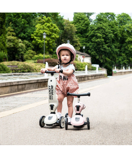 Scootandride Highwaykick 1 2w1 Jeździk i Hulajnoga Rose