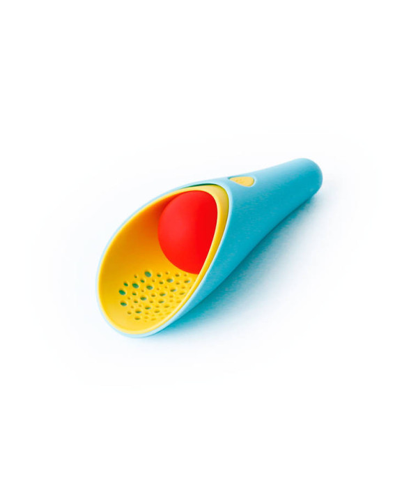 Zestaw 2 łopatek wielofunkcyjnych z piłeczką Cuppi Banana Blue QUUT