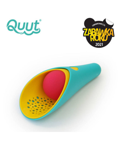 Zestaw 2 łopatek wielofunkcyjnych z piłeczką Cuppi Banana Blue QUUT