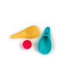 Zestaw 2 łopatek wielofunkcyjnych z piłeczką Cuppi Banana Blue QUUT