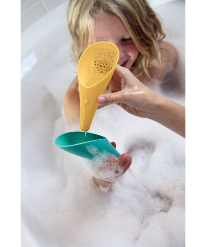 Zestaw 2 łopatek wielofunkcyjnych z piłeczką Cuppi Banana Blue QUUT