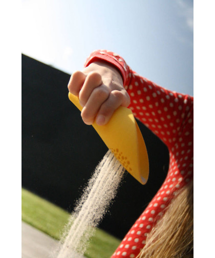 Zestaw 2 łopatek wielofunkcyjnych z piłeczką Cuppi Banana Blue QUUT