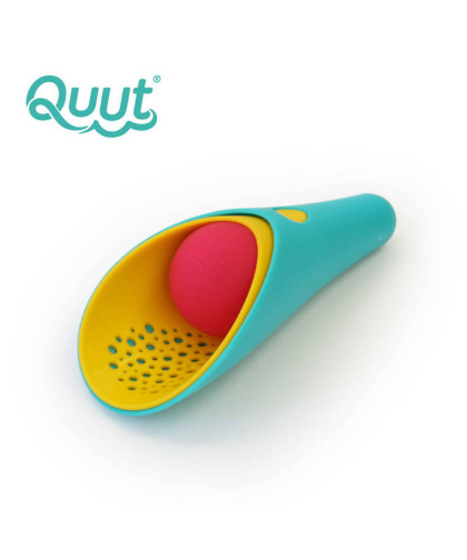 Zestaw 2 łopatek wielofunkcyjnych z piłeczką Cuppi Banana Blue QUUT