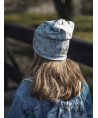 Komplet czapka z kominem — Woodland Makaszka