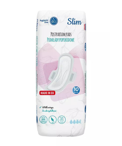 Podkłady/podpaski poporodowe SLIM 10 szt. Akuku