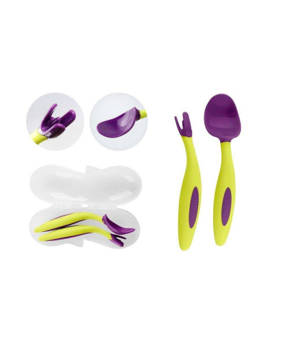 Sztućce dla niemowląt, Strawberry Shake, b.box