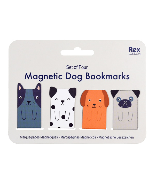 Magnetyczne zakładki do książki, Psy, Rex London
