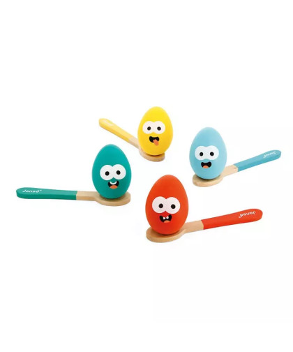 Gra Wyścig z jajkiem i łyżką 3+ Janod