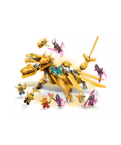 LEGO 71774 Ninjago Złoty Ultra Smok Lloyda