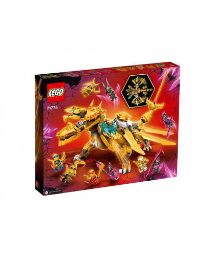 LEGO 71774 Ninjago Złoty Ultra Smok Lloyda