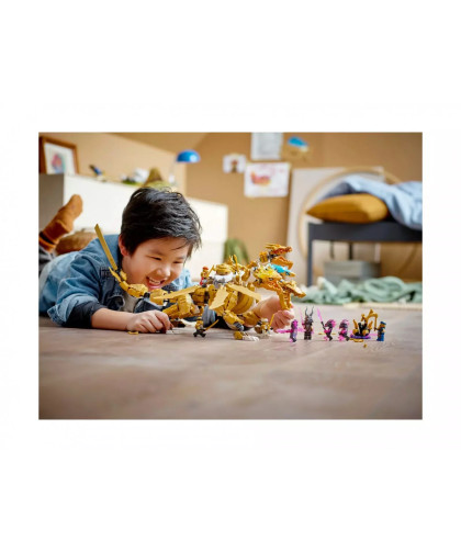 LEGO 71774 Ninjago Złoty Ultra Smok Lloyda