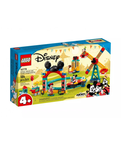 LEGO 10778 Disney Miki, Minnie i Goofy w wesołym miasteczku