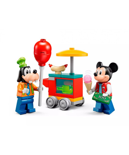 LEGO 10778 Disney Miki, Minnie i Goofy w wesołym miasteczku