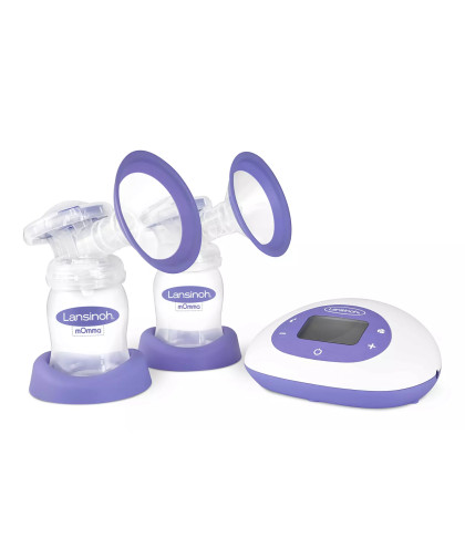 Podwójny laktator elektryczny na dwie piersi 2w1 Lansinoh