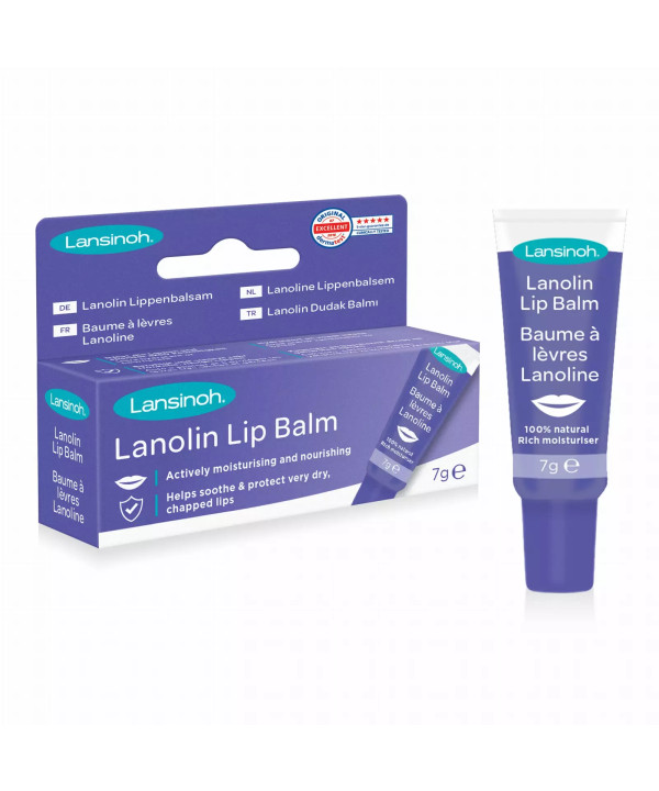 Lansinoh Lip Balm - Pomadka/Balsam do ust z lanoliną