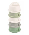 Pojemniki na mleko w proszku 4-kom cotton white/sage green Beaba