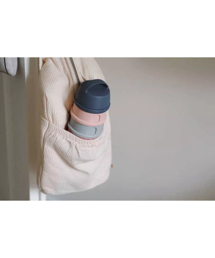 Pojemniki na mleko w proszku 4-kom cotton white/sage green Beaba