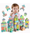 Kolorowe klocki 90 elementów literki cyferki TOOKY TOY