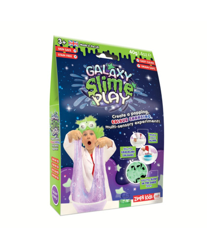 Zestaw do robienia glutów z gwiazdkami Galaxy Slime Play 3+, Zimpli Kids