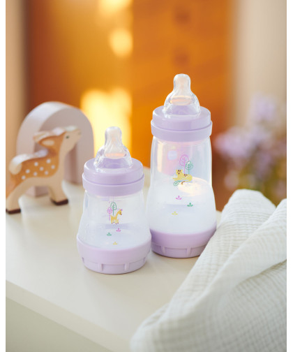 Butelka dla niemowląt Anti-Colic 160ml 0m+, Girl, MAM Baby