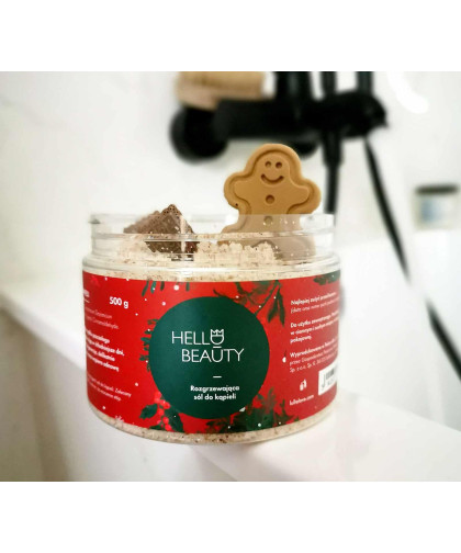 Rozgrzewająca sól do kąpieli Lullalove