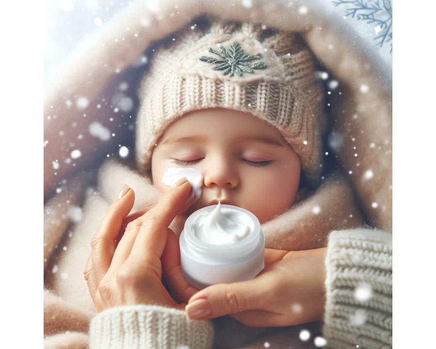 Jak zadbać o delikatną skórę niemowlaka zimą?